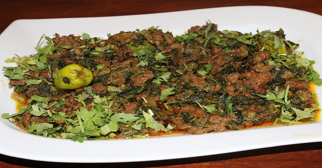 Saag Qeema