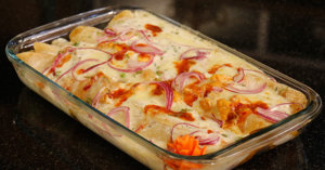 Paratha Roll Bake