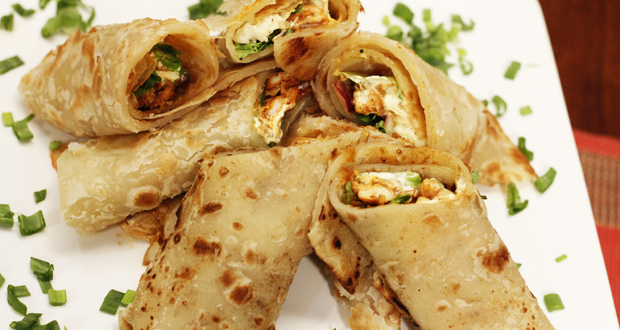 Tandori Chicken Paratha Roll - Masala TV