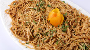 Cheesy Garlic Butter Noodles Recipe | Tarka